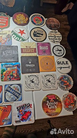 Подставки под пивные бокалы