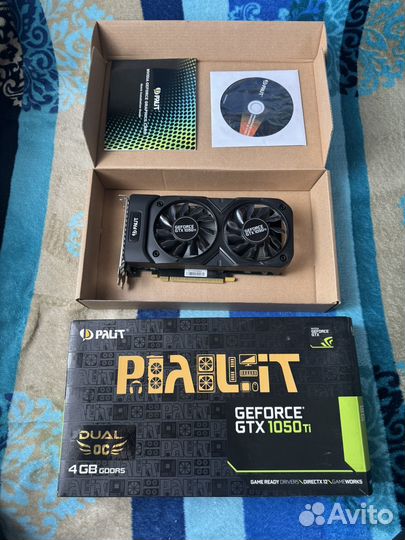 Видеокарта gtx 1050 ti 4gb