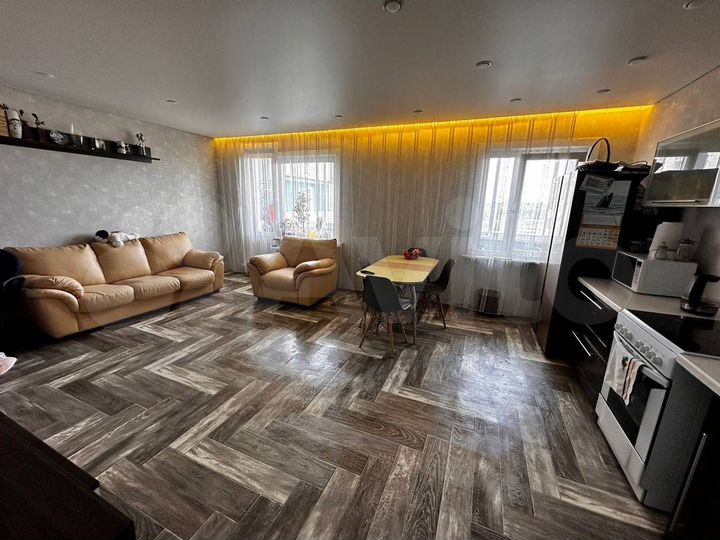 3-к. квартира, 66,2 м², 9/9 эт.