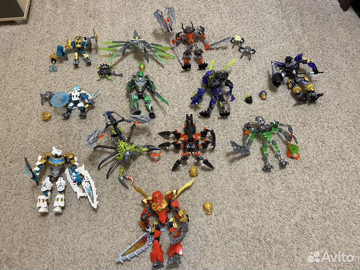 Lego bionicle коллекция