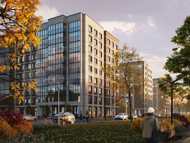 3-к. квартира, 73,6 м², 8/9 эт.