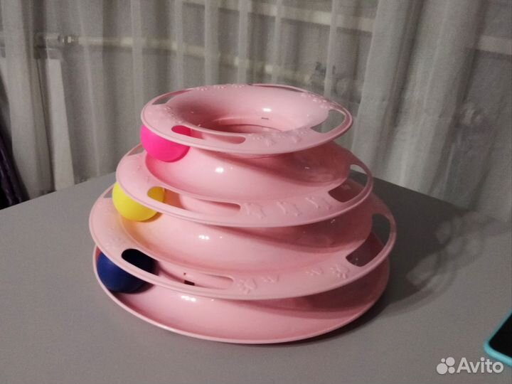 Игрушка когтеточка и башня для кошек и котят