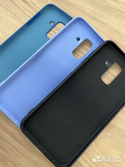 Чехол силиконовый на Samsung A6plus