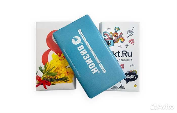 Шоколад с логотипом Вашей компании