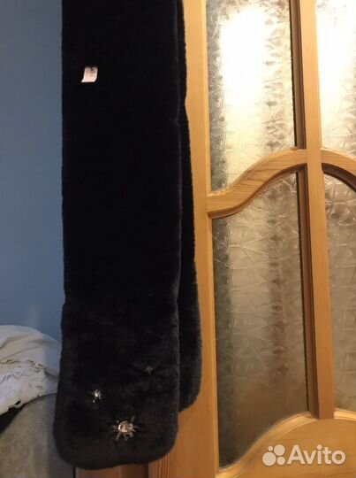 Меховой шарф