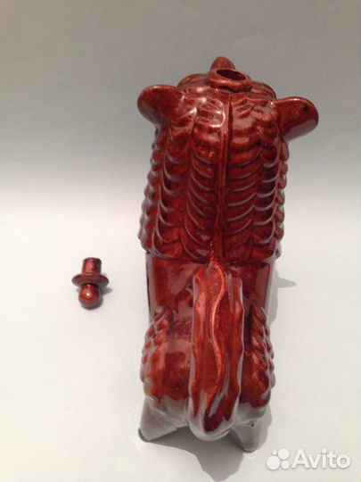 Керамика СССР Опошня Лембик Лев Собака Редкость