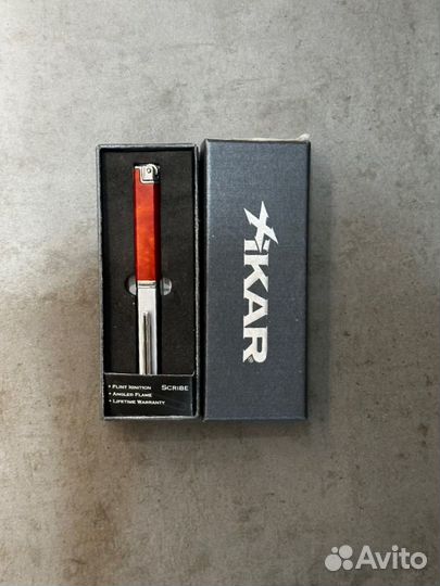 Зажигалка Xikar Scribe Burl