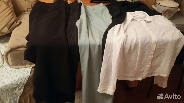 Вещи пакетом брюки и кофты