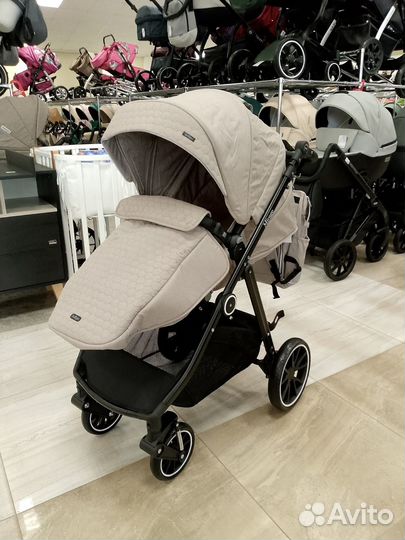 Коляска 2 в 1 Indigo mirage бежевый