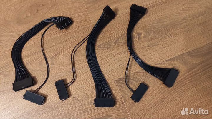 Переходник питания на 2 бп 24 pin