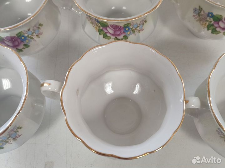 Чашки фарфоровые Коростень