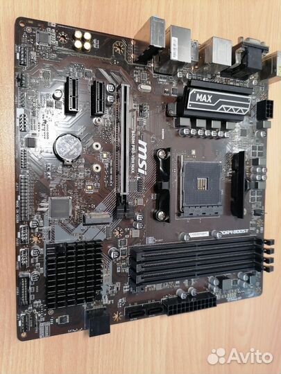 Материнская плата MSI B450M PRO-VDH MAX