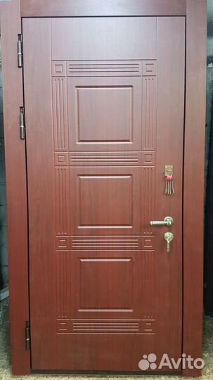 Дверь из металла 2мм и панелью мдф