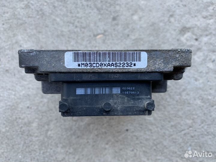 Блок управления двигателем Chevrolet Aveo t200