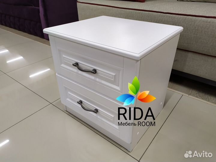 Тумба прикроватная белая