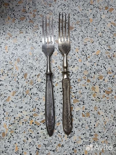 Вилки СССР заря, нерж