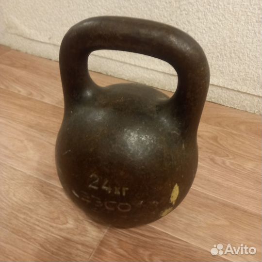 Гиря 24 кг бу