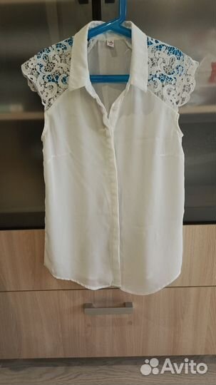 Блузка женская белая