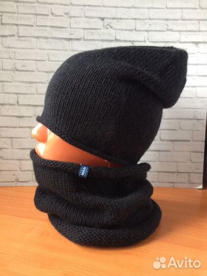 Шапка и снуд ручной работы