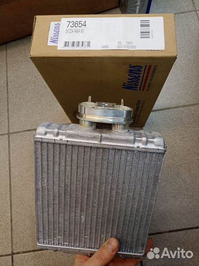 Радиатор печки Skoda Rapid, VW Polo Sedan