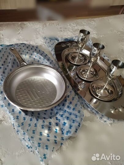 Бокалы Ла Перле, Овал, Сковорода 1,3 л Zepter