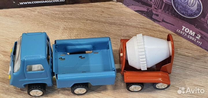 Игрушка советская Бетономешалка. СССР