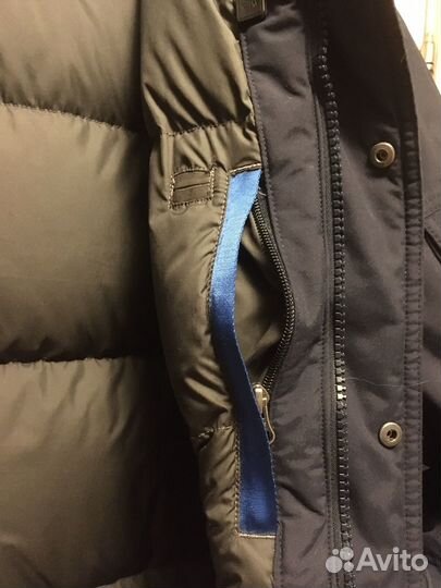 Пуховик мужской длинный 56