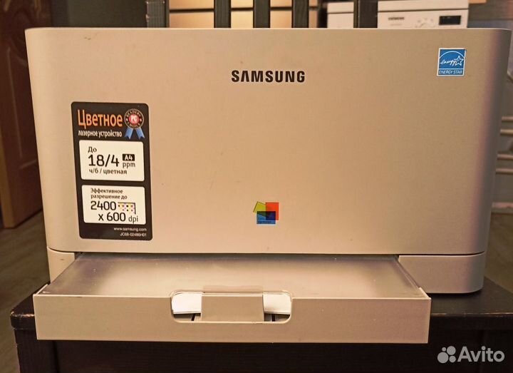 Цветной лазерный принтер Samsung clp-365