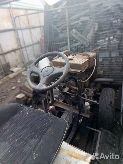 Минитрактор самодельный, косилка