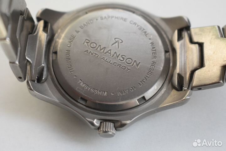 Romanson TM8163HM Titanium кварц