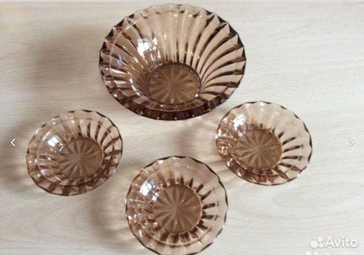 Посуда цветное стекло