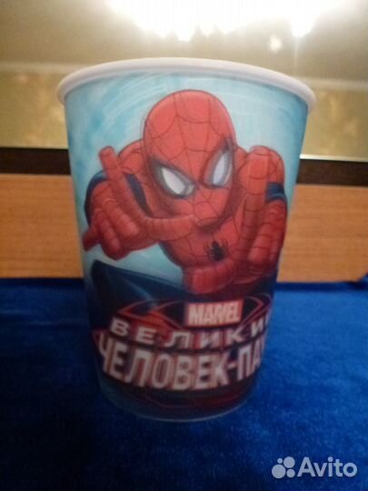 Стакан пластиковый с объемным изображением