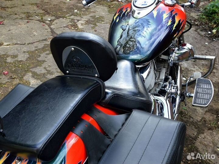 Спинка водителя для Yamaha XVS650 Drag Star