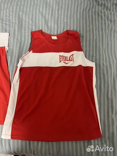 Боксерская форма, боксерские шорты, майка