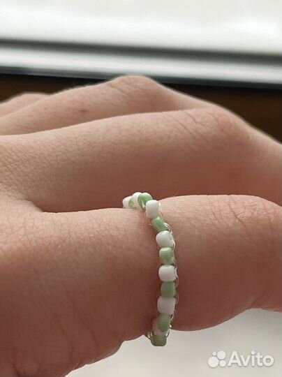 Колечки из бисера