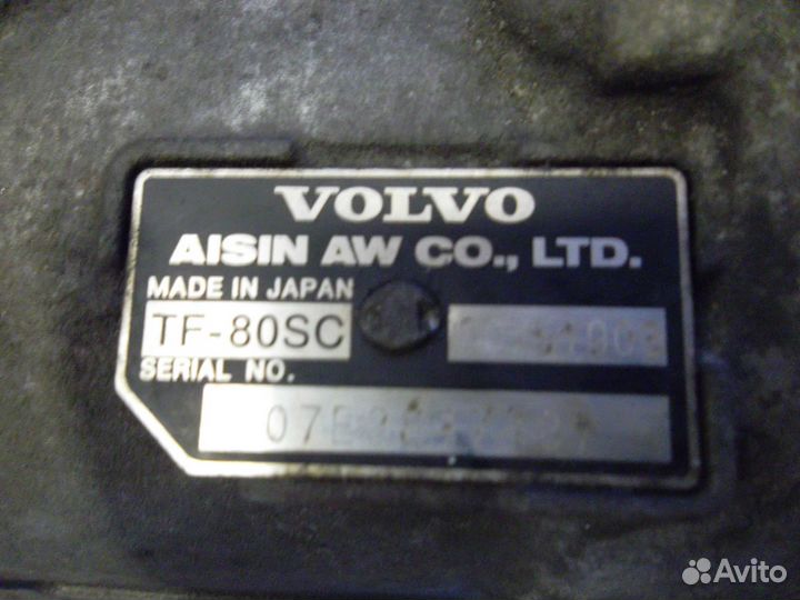 Кпп Volvo V70 3 (BW) 30751903