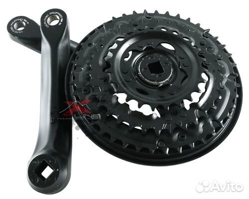 Система шатунов Shimano FC-TY301, 3х6/7/8 ск
