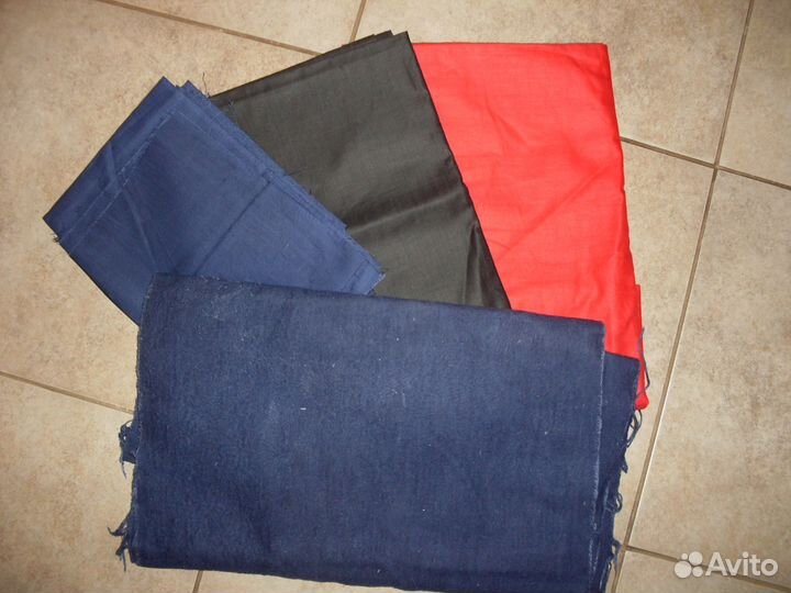 Винтаж. СССР. новые ткани. разные. отрезы