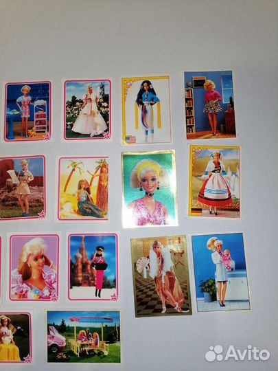Наклейки Panini для журналов Барби Star и Мода