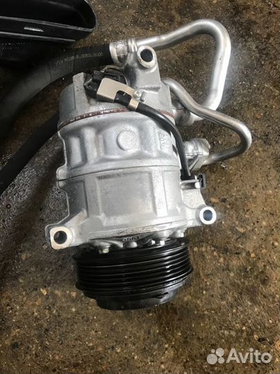 Компрессор кондиционера Mercedes Glc X253 OM651