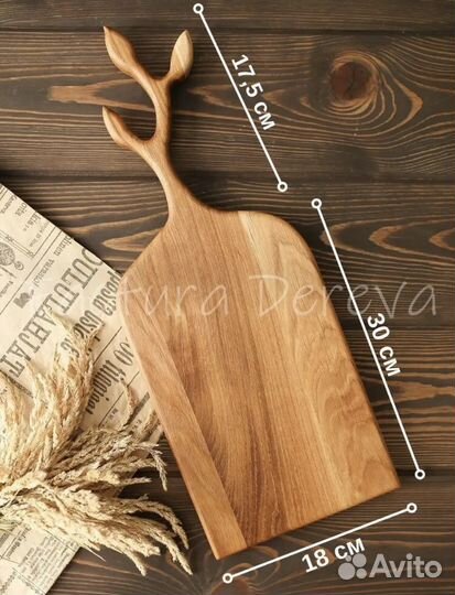 Разделочная доска набор дерево дуб