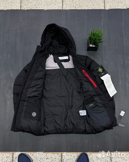 Куртка зимняя мужская stone island