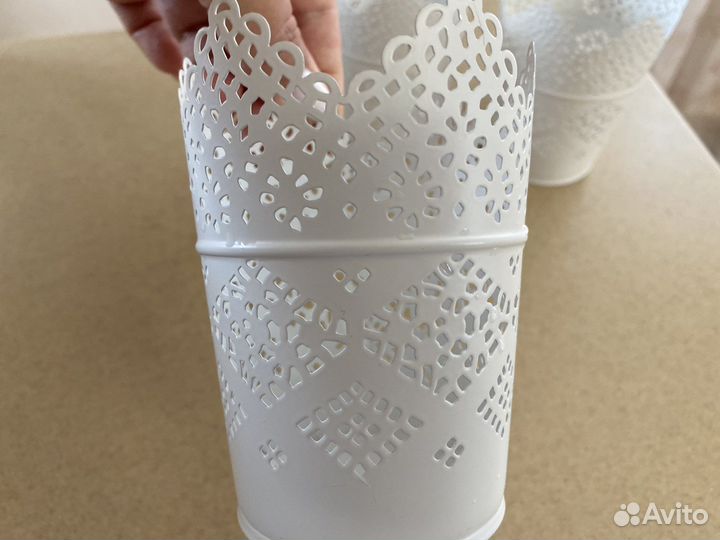 Подсвечник Икеа Скурар 3шт