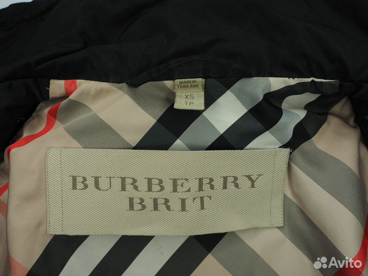 Куртка Burberry оригинал пальто плащ черная женска