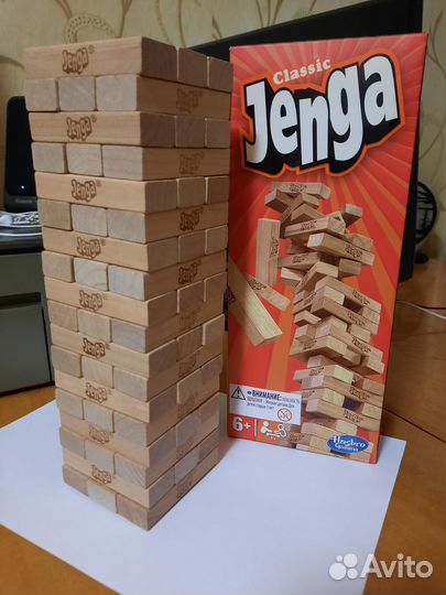 Настольная игра Jenga или Башня