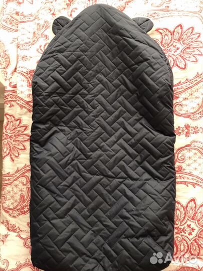 Конверт на овчине для коляски