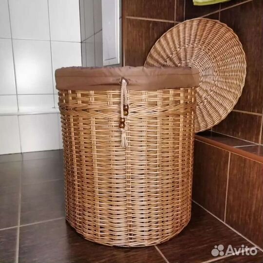 Корзина плетёная для белья, для игрушек, для хране