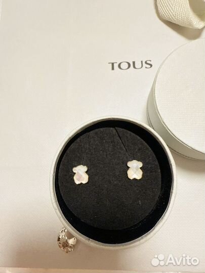 Серьги tous тоус оригинал