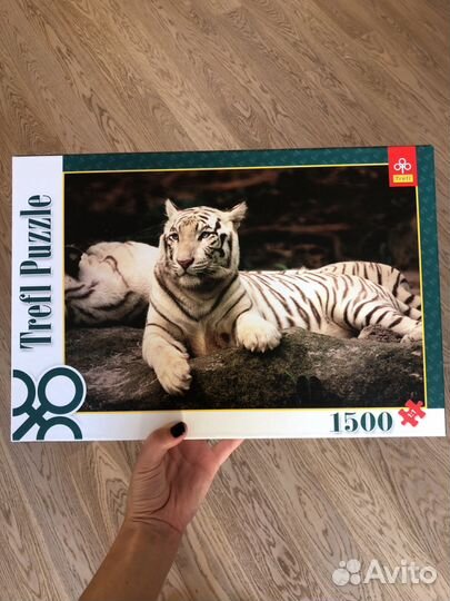 Пазл мозаика 1500 бенгальский тигр