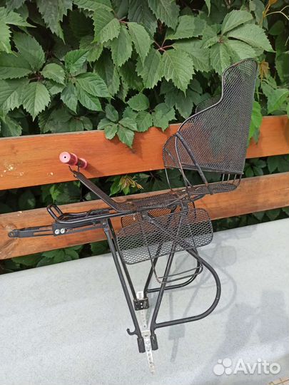 Багажник на велосипед+ детское сиденье